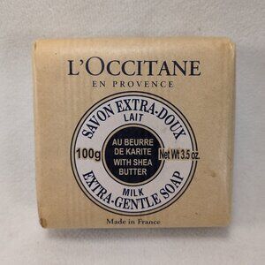 L'Occitane France Shea Milk Butter Extra Gentle Soap Milk 3.5 oz New & Sealed